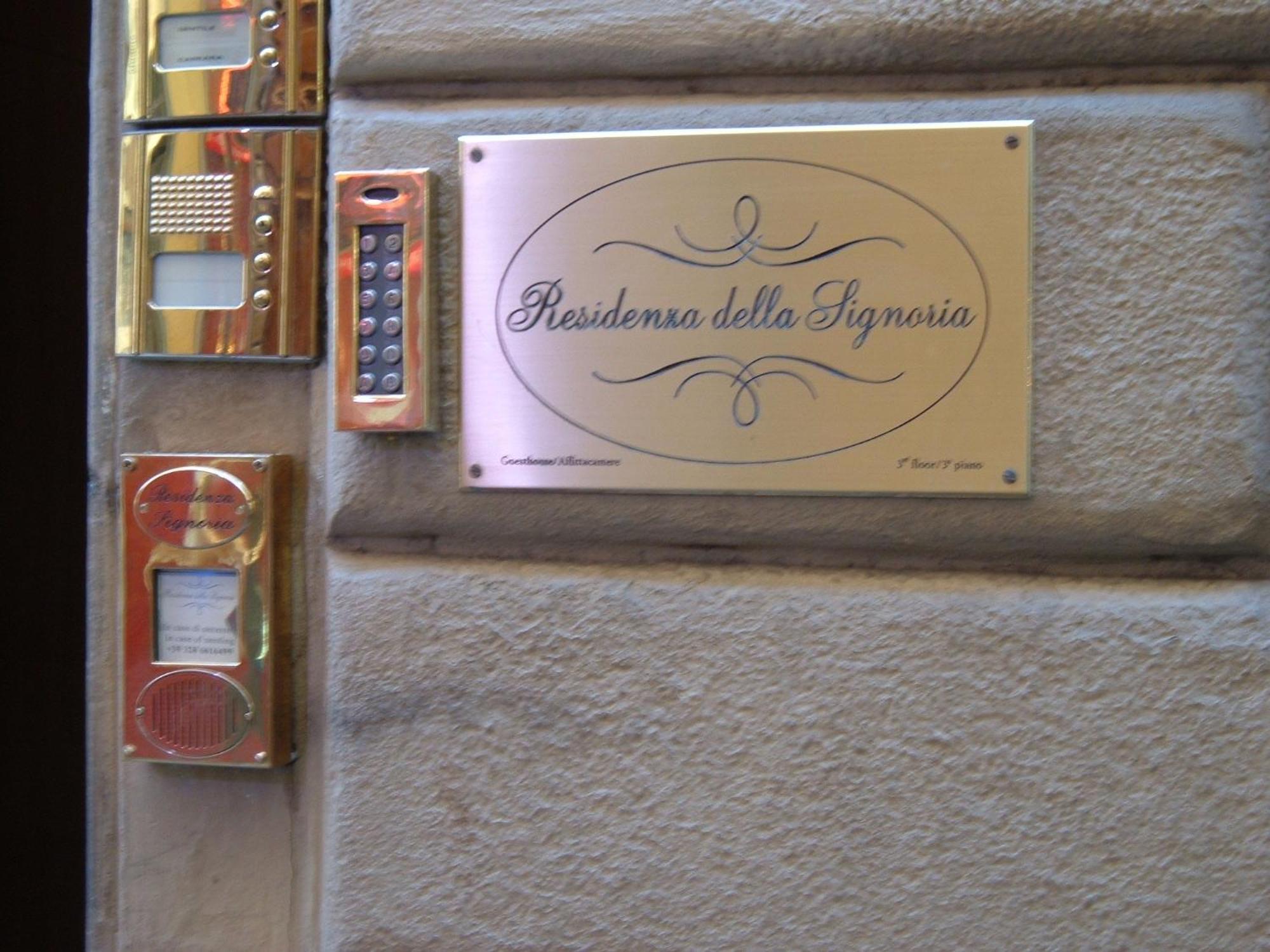 Residenza Della Signoria Hotel Firenze Bagian luar foto